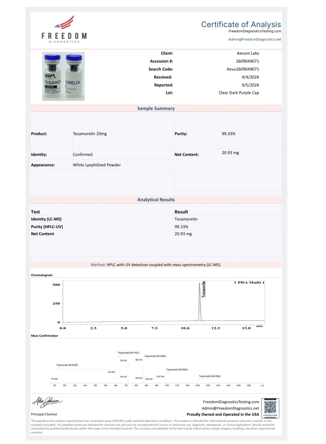 Tesamorelin 20MG - Image 2